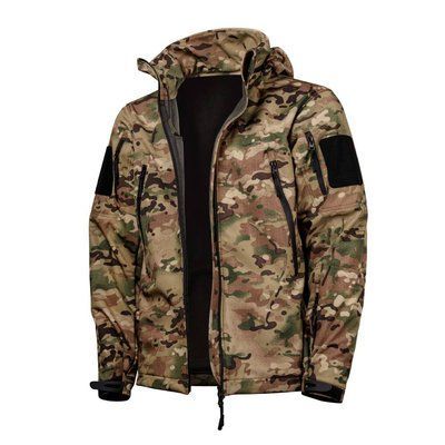 Куртка тактическая Ukrarmor Softshell Hawk Jacket. Размер S/Long. Мультикам UM.079.0210 фото