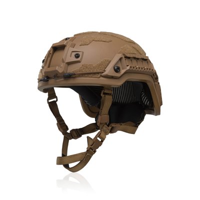 Тактический кевларовый шлем ARCH Helmet (ECH) (M) с вырезом под активные наушники. Производитель: Дания. - Койот 300609 фото