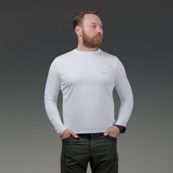 Кофта-лонгслів Ukrarmor Pulse Longsleeve. Розмір S. Білий UM.176.0018 фото