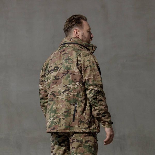 Куртка тактическая Ukrarmor Softshell Hawk Jacket. Размер S/Long. Мультикам UM.079.0210 фото