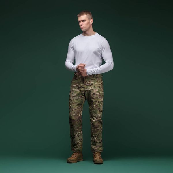 Кофта-лонгслів Ukrarmor Pulse Longsleeve. Розмір S. Білий UM.176.0018 фото