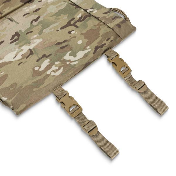 Каремат для сидіння Ukrarmor розкладний потрійний 2-го класу захисту. Cordura 500D. Мультикам US.121.0025 фото