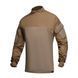 Тактична сорочка Ukrarmor Core Combat Shirt, довгий рукав, комбіновані матеріали. L. Койот UM.071.0050 фото