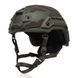 Тактичний кевларовий шолом ARCH Helmet (ECH) з вирізом під активні навушники. Виробник: Данія. Колір Олива. Розмір M UM.020.0008 фото