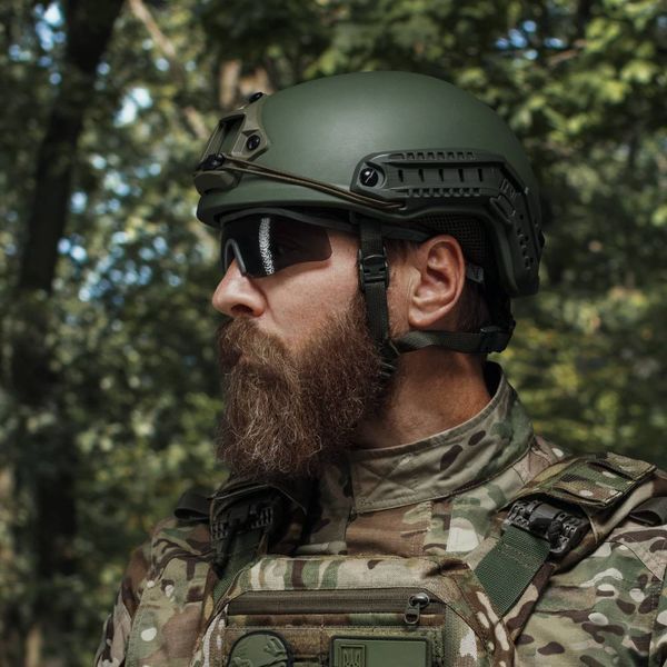 Кевларовий шолом UARMS TOR-D (стандарт). Колір Олива. Розмір L UM.020.0034 фото