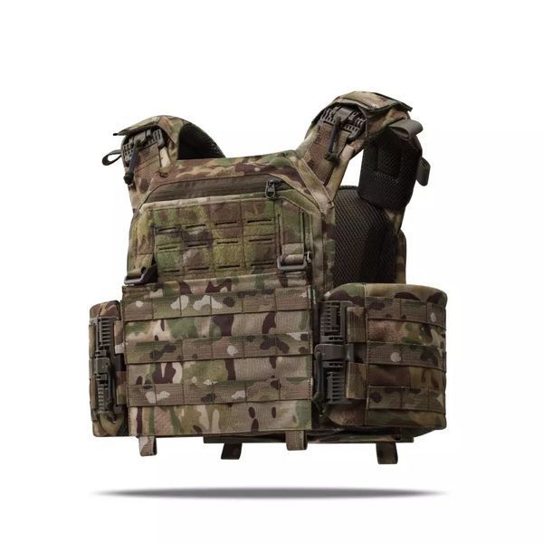 Бронежилет Ukrarmor 3-го класса (PRO). Вес 3.4 кг. Полиэтиленовые плиты 1.4 кг. Мультикам US.001.0623 фото