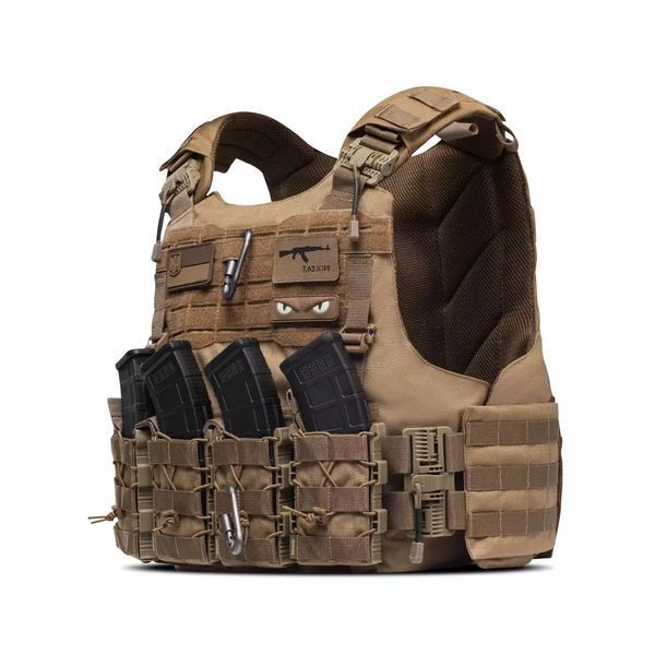 Комплект снаряжения Ukrarmor Vest Full (based on IBV) S/M без баллистической защиты. Койот US.160.0012 фото