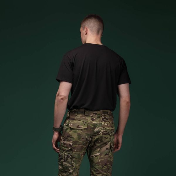 Комплект футболок (3 шт) Ukrarmor Basic Military T-shirt. Розмір S. Чорний US.173.0024 фото