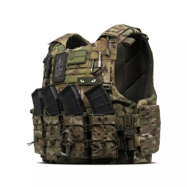 Комплект снаряжения Ukrarmor Vest Full (based on IBV) S/M без баллистической защиты. Мультикам US.160.0002 фото