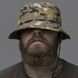 Капелюх тактичний Ukrarmor Combat Hat (TDU ripstop). Мультикам UM.089.0002 фото 7