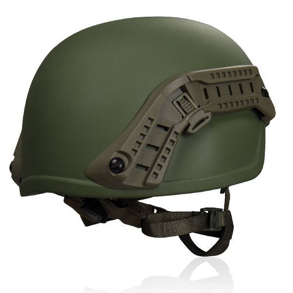 Кевларовий шолом UARMS TOR (додатковий захист вух та скроні). Колір Олива. Розмір L UM.020.0032 фото