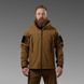 Куртка тактическая Ukrarmor Softshell Hawk Jacket. Размер S. Койот UM.079.0172 фото