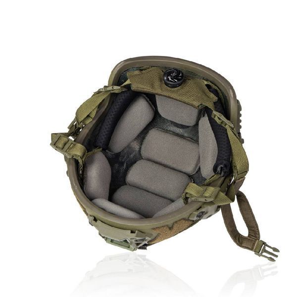 Баллистический шлем Sestan-Busch Helmet BK-ACH-HC. Цвет Олива. Размер M UM.020.0028 фото