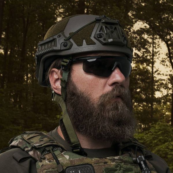 Баллистический шлем Sestan-Busch Helmet BK-ACH-HC. Цвет Олива. Размер M UM.020.0028 фото