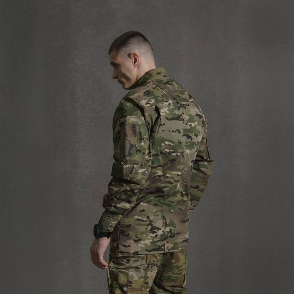 Кітель військово-польовий Ukrarmor Bravo Gen.1 RipStop, 10 кишень. Розмір S. Мультикам UM.072.0053 фото