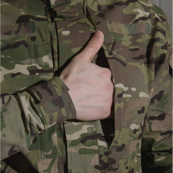 Кітель військово-польовий Ukrarmor Bravo Gen.1 RipStop, 10 кишень. Розмір S. Мультикам UM.072.0053 фото