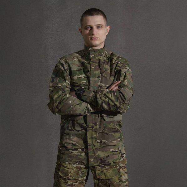 Кітель військово-польовий Ukrarmor Bravo Gen.1 RipStop, 10 кишень. Розмір S. Мультикам UM.072.0053 фото