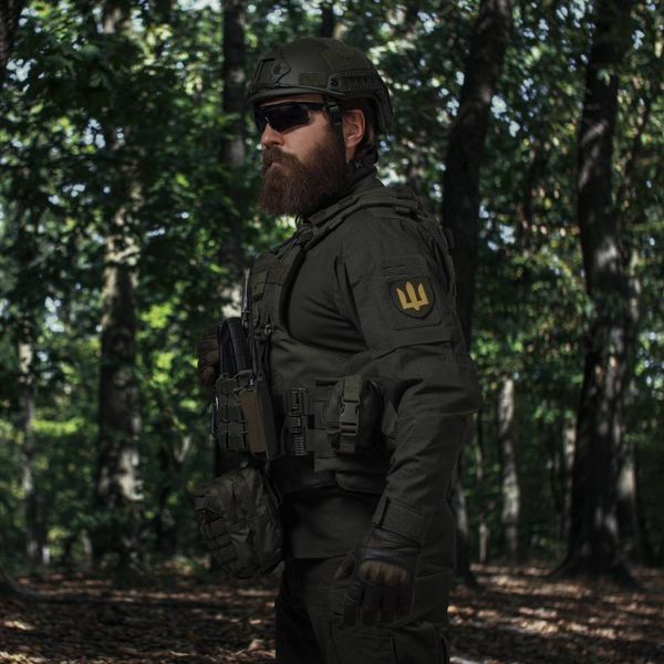 Комплект спорядження Ukrarmor Vest Full (based on IBV) L/XL 1-го класу захисту. Олива US.002.0031 фото