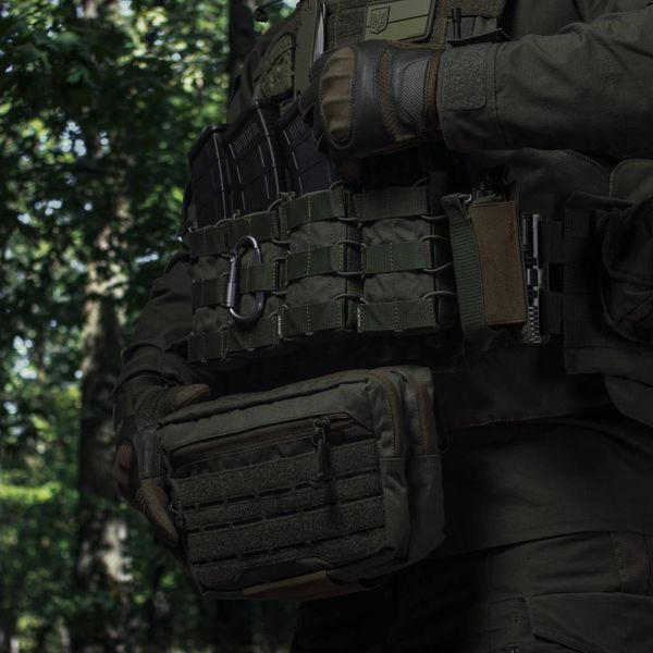 Комплект спорядження Ukrarmor Vest Full (based on IBV) L/XL 1-го класу захисту. Олива US.002.0031 фото
