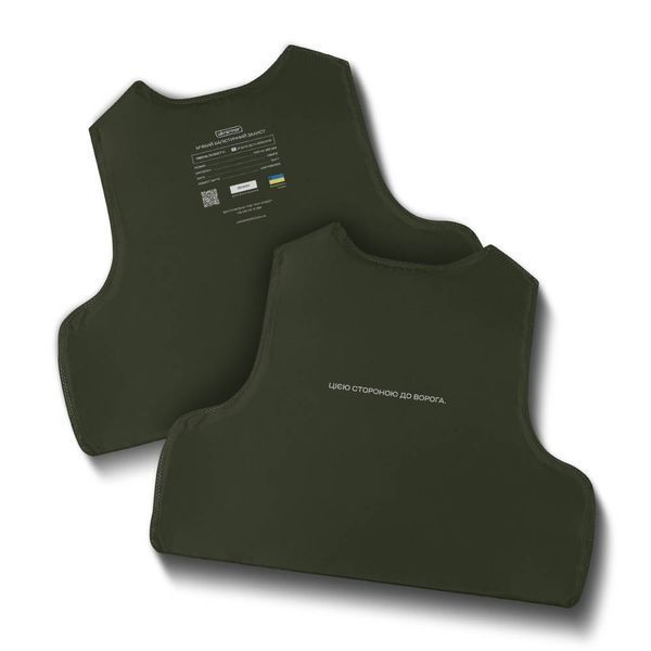 Комплект спорядження Ukrarmor Vest Full (based on IBV) L/XL 1-го класу захисту. Олива US.002.0031 фото