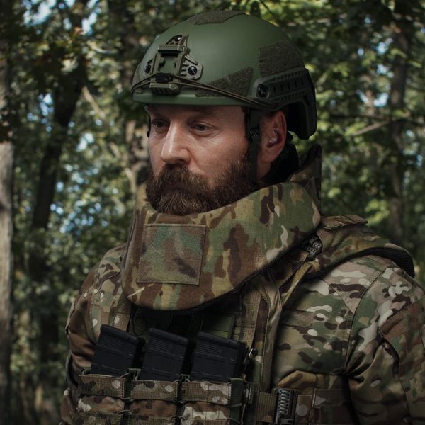 Балістичний захист шиї Gen 1 (та верхньої частини спини) 1-го класу. Мультикам US.003.0003 фото