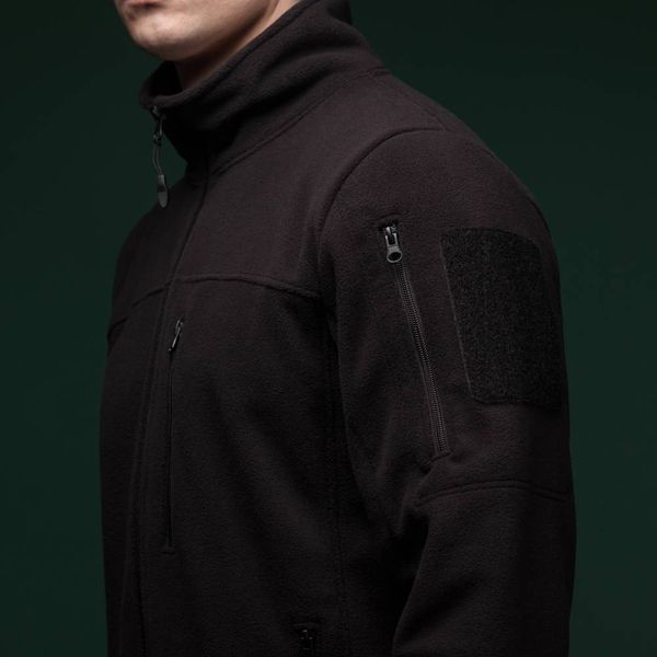 Кофта флісова Ukrarmor Patrol Pullover Fleece. Розмір S. Чорний UM.078.0084 фото