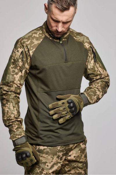 Тактична сорочка Ukrarmor UBACS ЗСУ (основа Coolmax, рукава Rip-Stop). S. Піксель (мм-14) UM.071.0001 фото