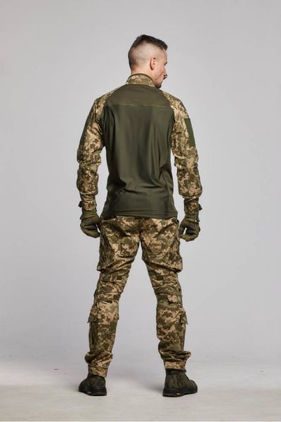 Тактична сорочка Ukrarmor UBACS ЗСУ (основа Coolmax, рукава Rip-Stop). S. Піксель (мм-14) UM.071.0001 фото