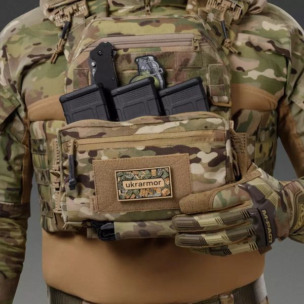 Підсумок MagPlus (AK/AR + Адмін) | Cordura 600D. Мультикам UM.035.0014 фото