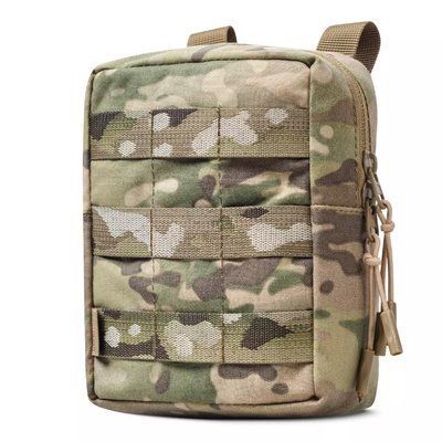 Підсумок утилітарний L. Кріплення Molle. Cordura 500D. Мультикам UM.036.0003 фото
