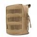 Підсумок утилітарний L. Кріплення Molle. Cordura 500D. Койот UM.036.0009 фото