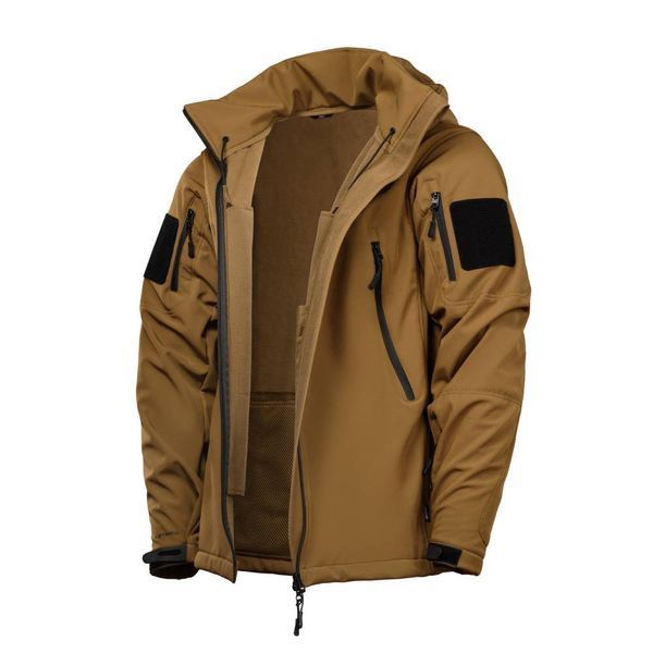 Комплект одягу Ukrarmor Softshell Hawk Jacket & Pants. Захист від вітру та вологи. M/Long. Койот US.156.0076 фото