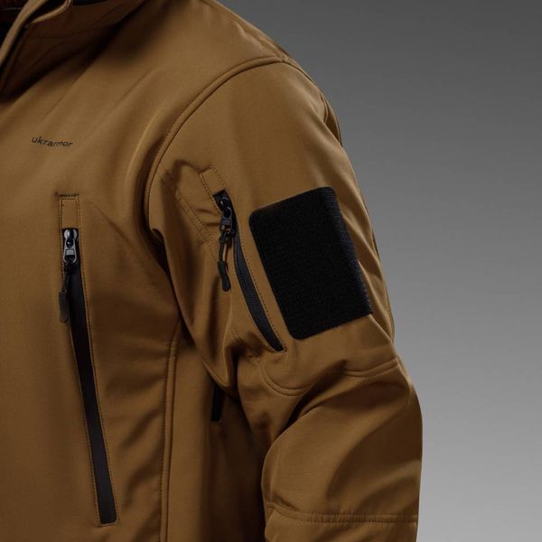 Комплект одягу Ukrarmor Softshell Hawk Jacket & Pants. Захист від вітру та вологи. M/Long. Койот US.156.0076 фото