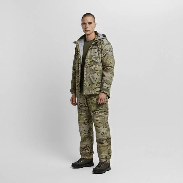 Куртка мембранна Ukrarmor Level 6 ARK Hardshell (ECWCS). Розмір S/M. Мультикам UM.079.0523 фото