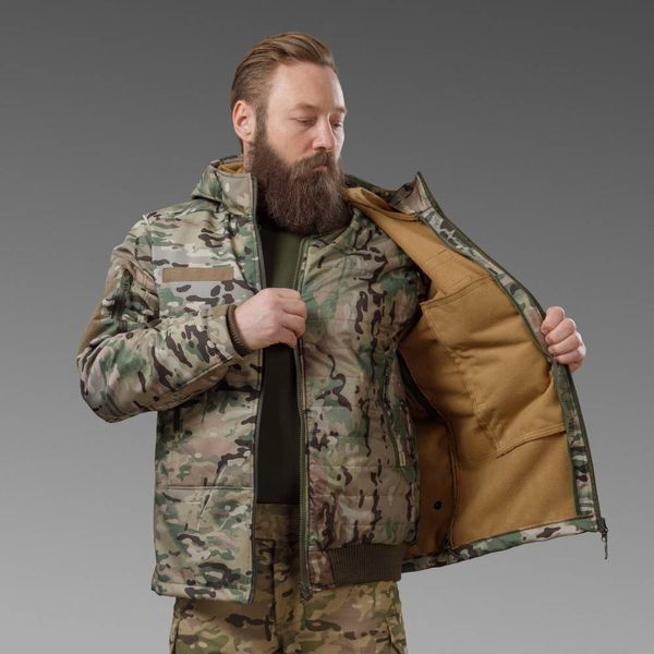 Куртка тактична Ukrarmor Softshell All Weather 3 in 1 (до -20&deg;C). Розмір S. Мультикам UM.079.0233 фото