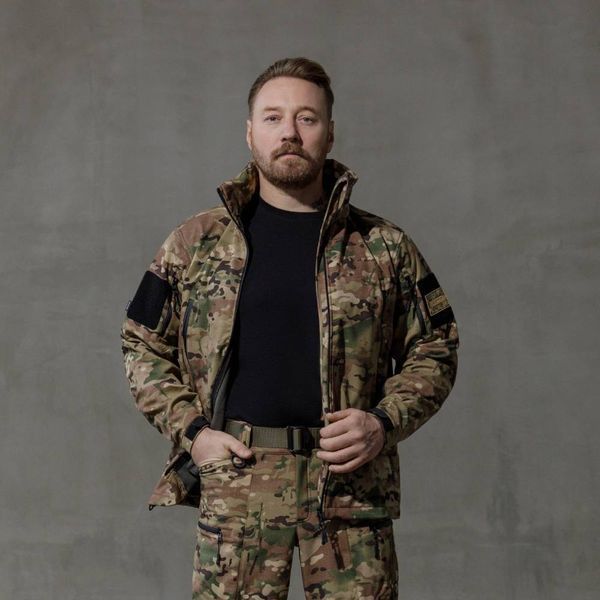 Куртка тактическая Ukrarmor Softshell Hawk Jacket. Размер S. Мультикам UM.079.0163 фото